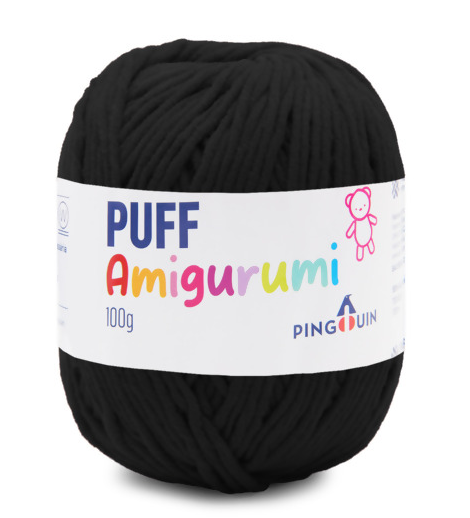 Fio Puff Amigurumi Pingouin 100g