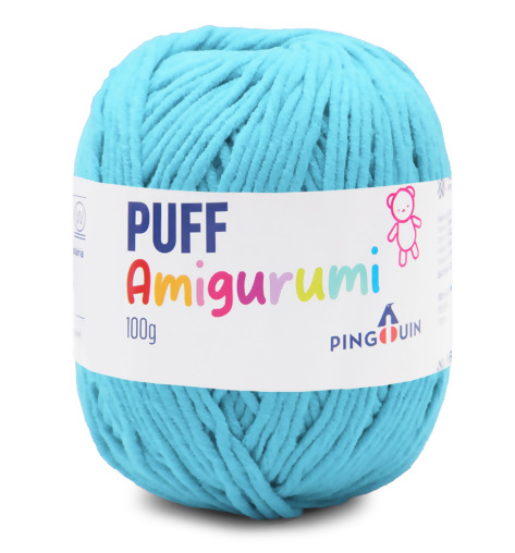 Fio Puff Amigurumi Pingouin 100g