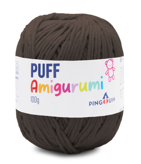 Fio Puff Amigurumi Pingouin 100g