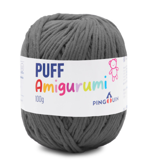 Fio Puff Amigurumi Pingouin 100g