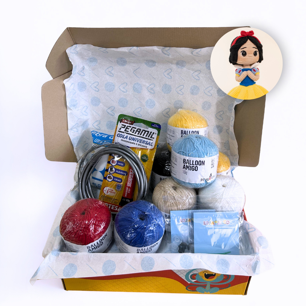 Kit Princesa - Branca de Neve