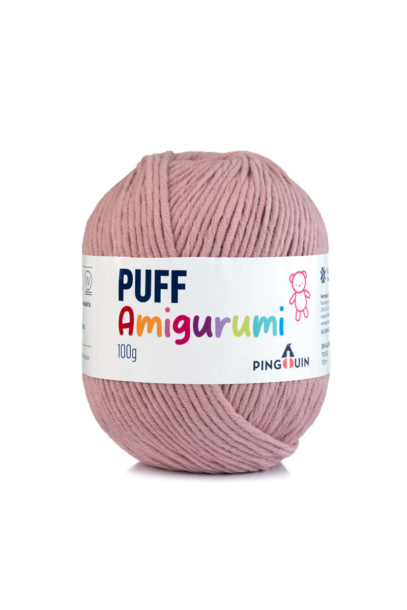 Fio Puff Amigurumi Pingouin 100g