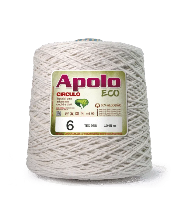 Barbante Apolo Eco N.06 1,0kg