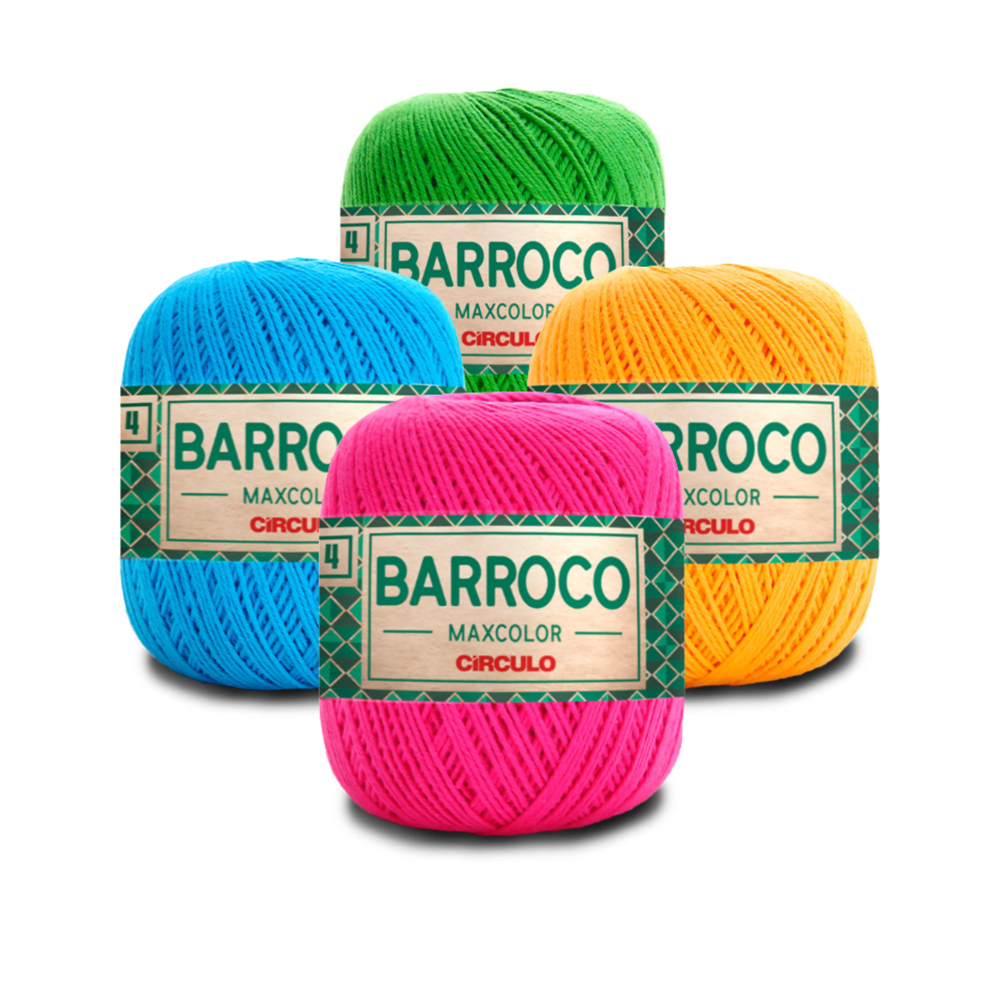 Barbante Barroco MaxColor nº 4 200g