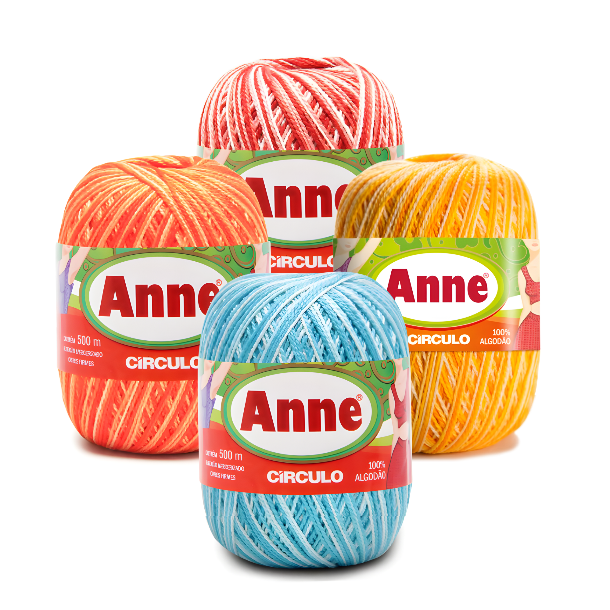 Linha Anne 500 Multicolor
