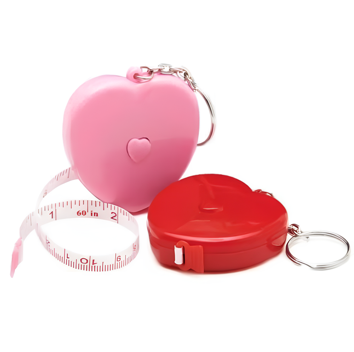 FITA MÉTRICA CORAÇÃO C/ CHAVEIRO 1,5M