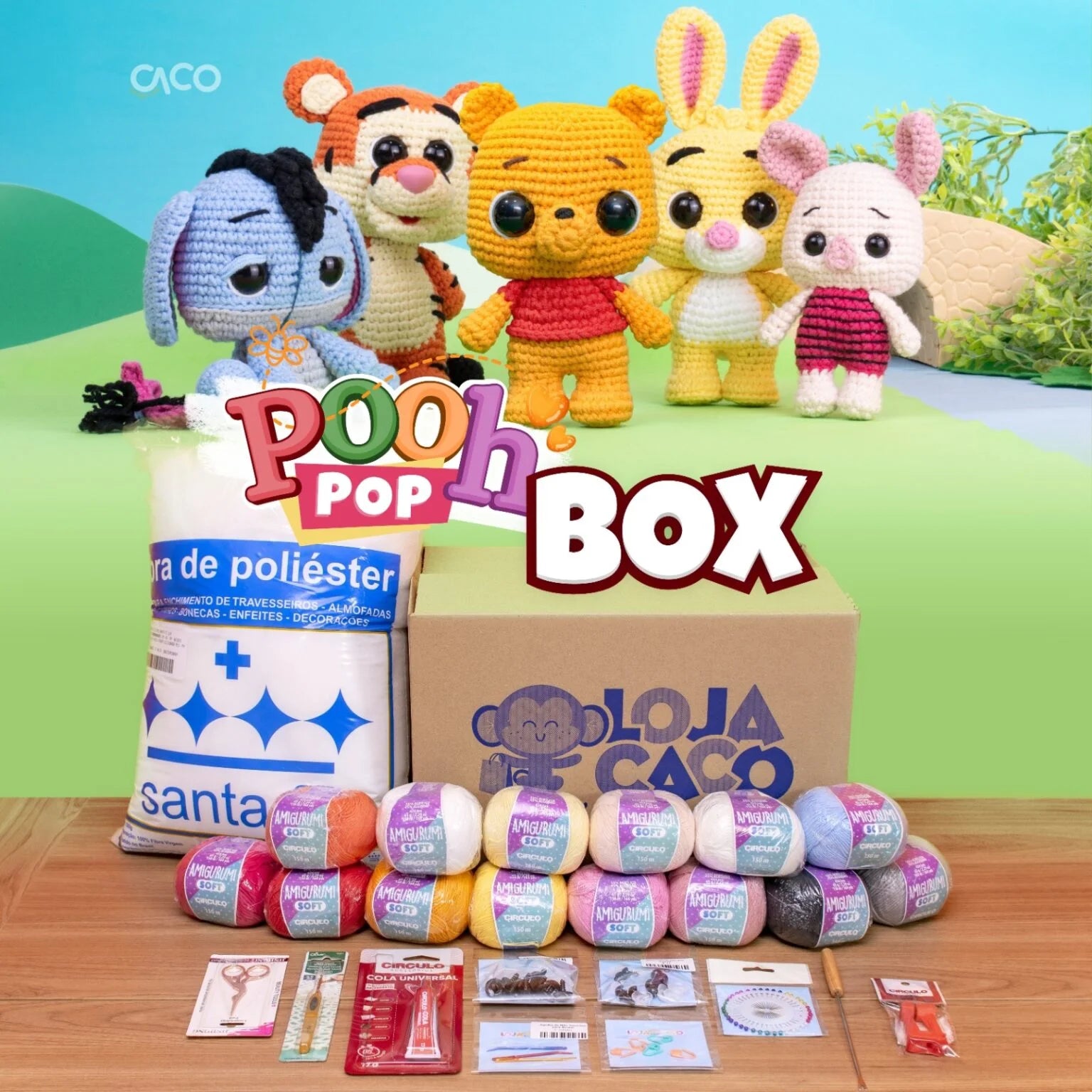 Caixa Pooh Pop – Box