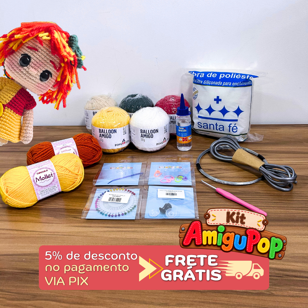 Kit Oficina - AmiguPop | Emilia
