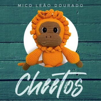 Receita de Amigurumi - Cheetos, o Mico Leão Dourado