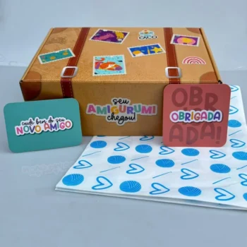 5 Kits de Envio de Amigurumi