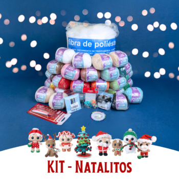 🎄 Kit Natalitos – Amigurumis de Natal 🎅🧶
